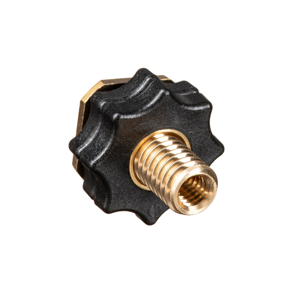 Rycote Brass Shoe Adaptor with Male Thread - 1/4" or 3/8”