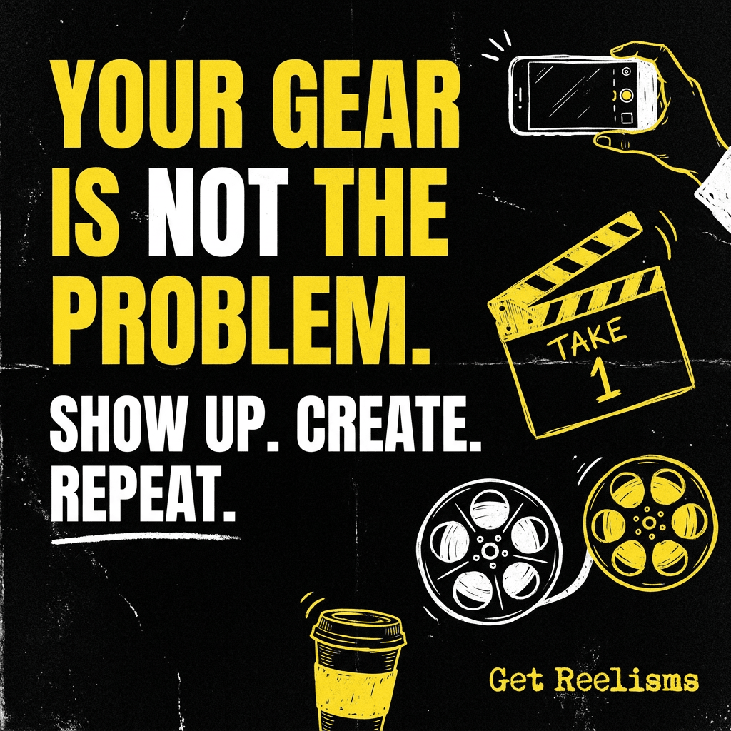 How to Make Content Consistently Without a Big Budget - Get Reelisms