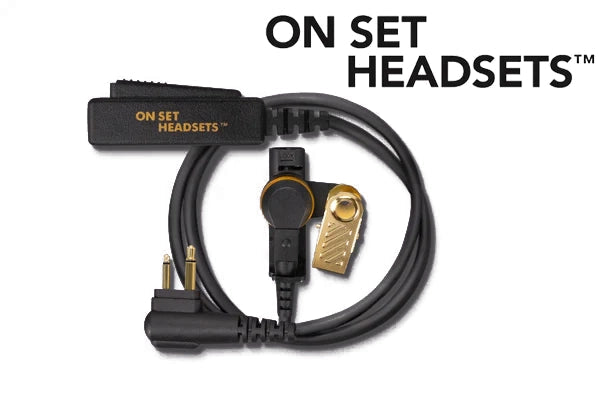 On Set Headsets™️ FilmPro 2-Pin Motorola M1 Elite Series