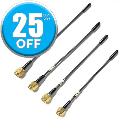 SMA Whip Antenna for Wireless Transmitters / Receivers - Frequency Block Specific