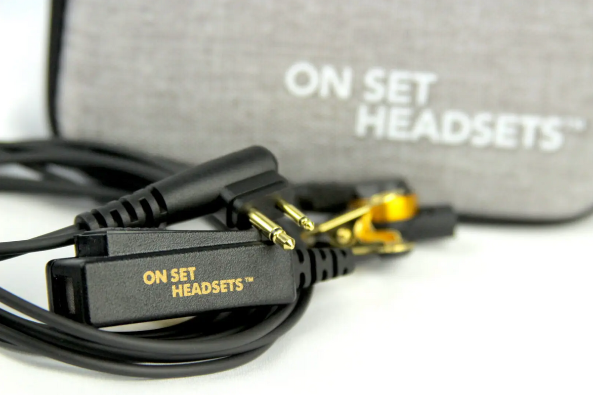 On Set Headsets™️ FilmPro 2-Pin Motorola M1 Elite Series