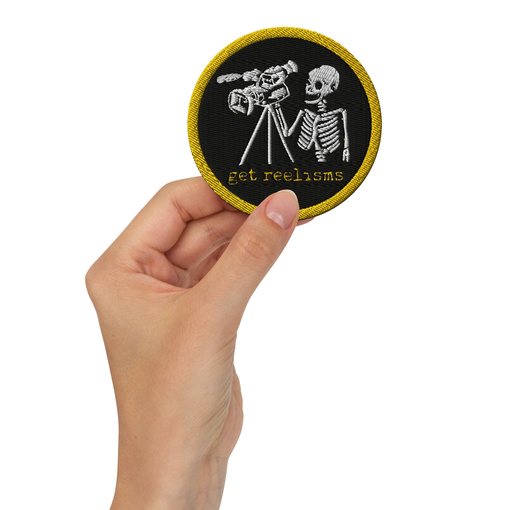 APPAREL | Get Reelisms Embroidered patch - Get Reelisms