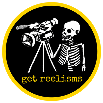 Get Reelisms Filmmaker Bundle – Book, Hat, T-Shirt & Sticker | Ultimate Gift for Film Students & Creators - Get Reelisms