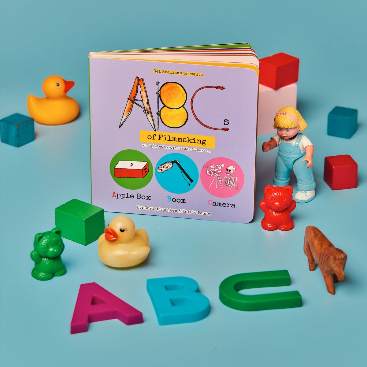 HOLIDAY SALE | ABCs of Filmmaking Baby Board Book - Get Reelisms
