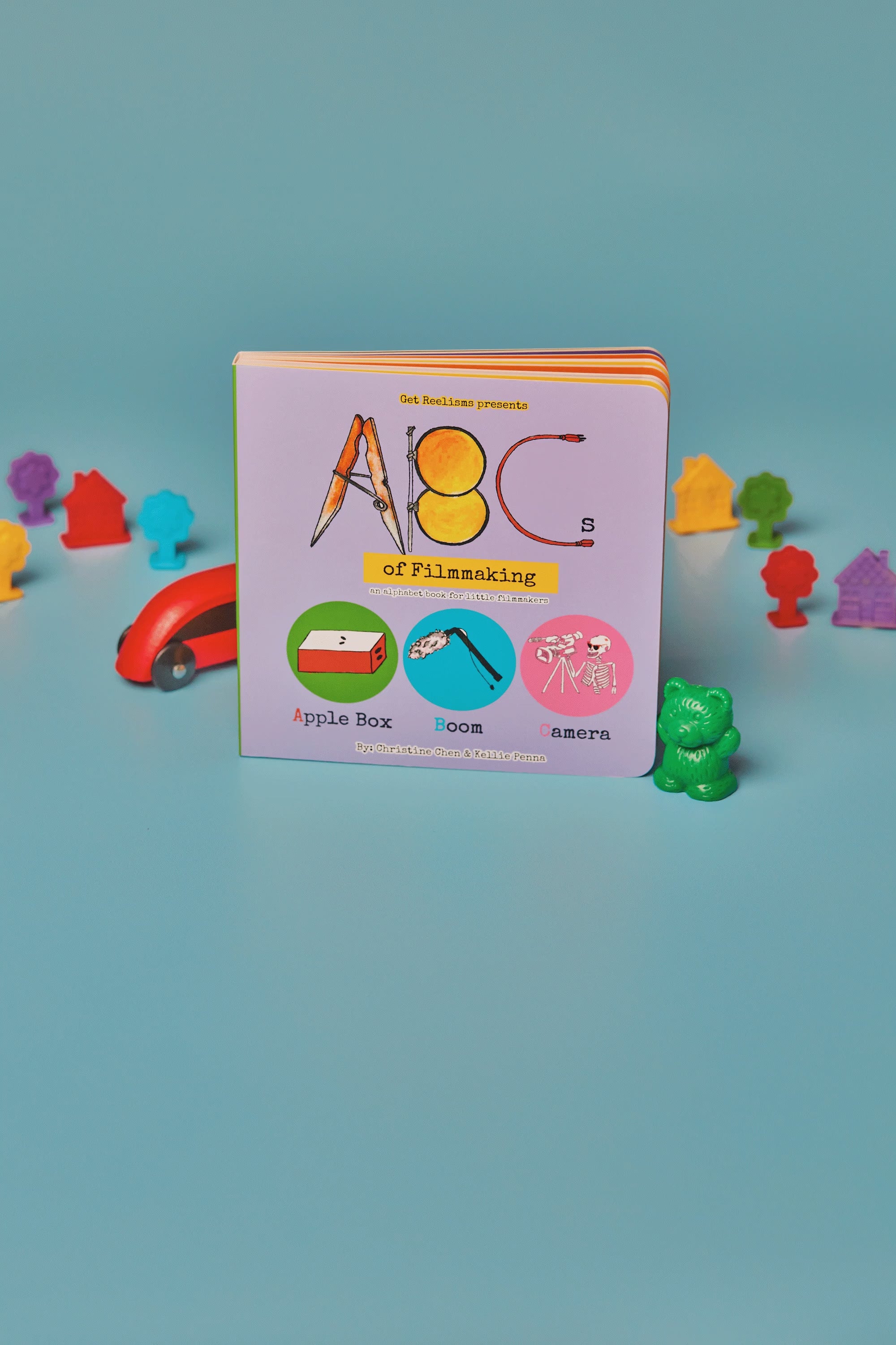 ABCs of Filmmaking Book for Kids | Film Gift for Creative Families | GET REELISMS BOOK