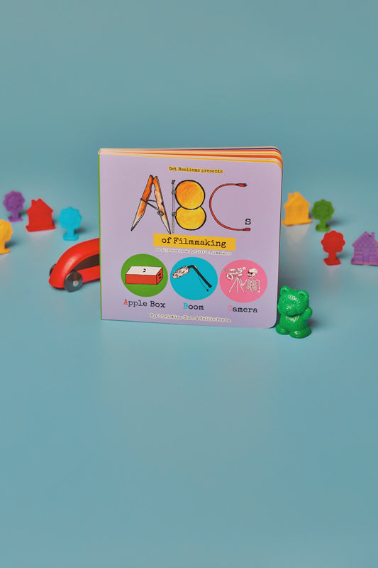 ABCs of Filmmaking Book for Kids | Film Gift for Creative Families | GET REELISMS BOOK