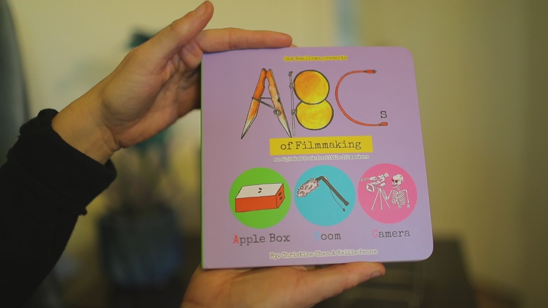 ABCs of Filmmaking Book for Kids | Film Gift for Creative Families | GET REELISMS BOOK
