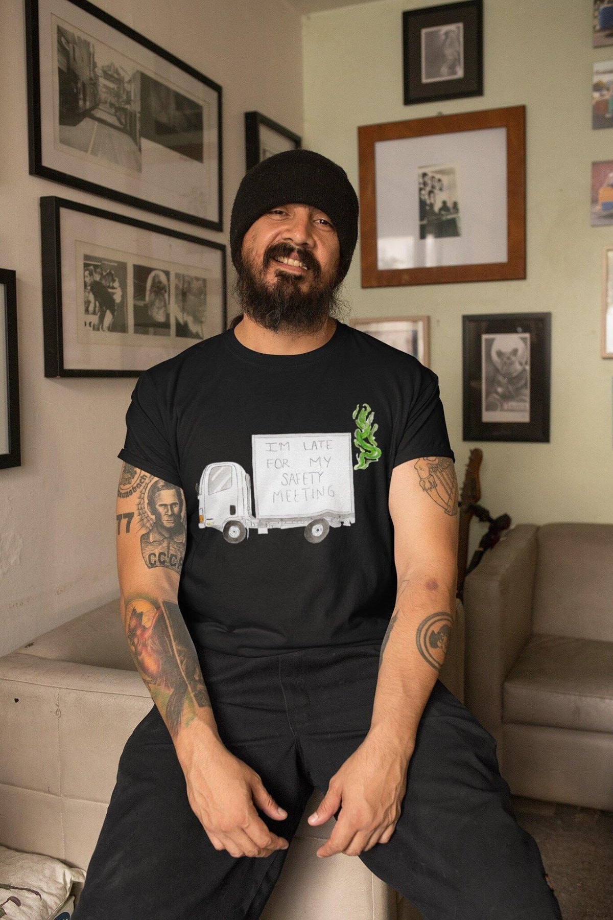 HOLIDAY SALE | SAFETY MEETING Short - Sleeve Unisex T-Shirt - Get Reelisms