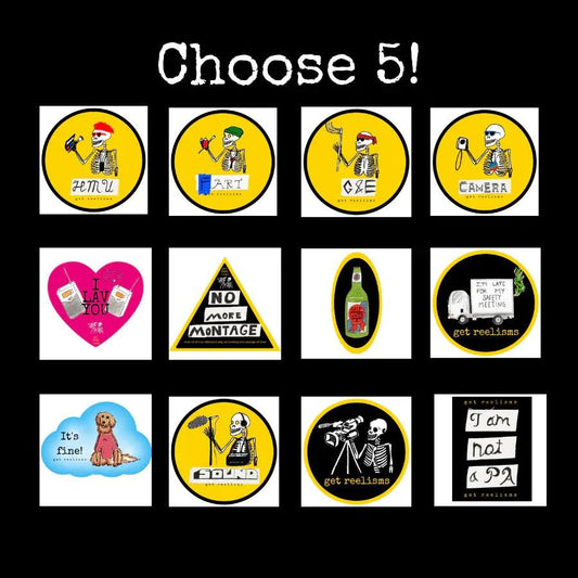 STICKER | Mix N' Match Sticker Collection - Get Reelisms